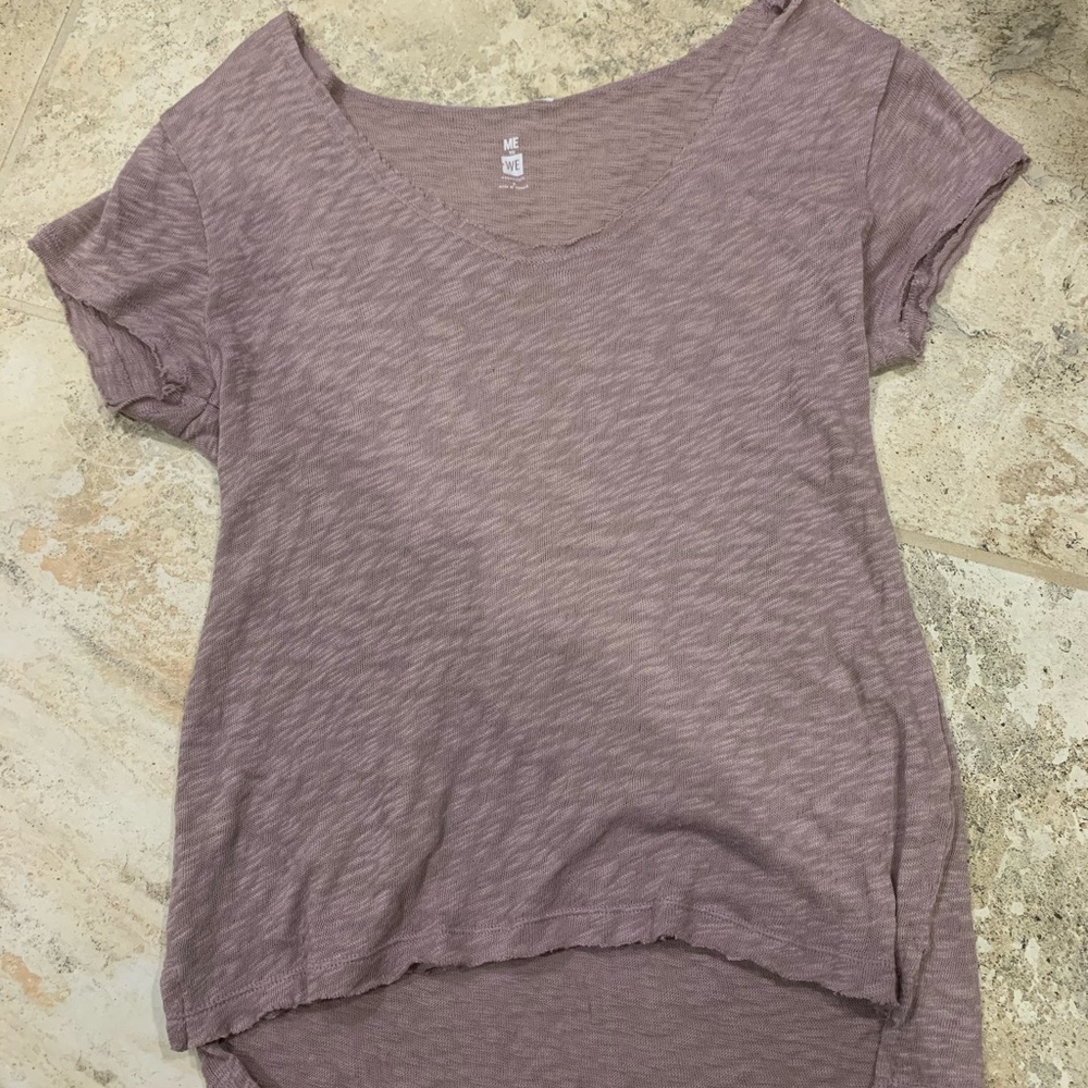 Purple tee-shirt